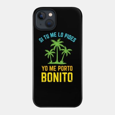 Si Tu Me Lo Pides Yo Me Porto Bonito Bright Design Phone Case Official Bad Bunny Merch