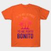 Si Tu Me Lo Pides Yo Me Porto Bonito Purple Design T-Shirt Official Bad Bunny Merch