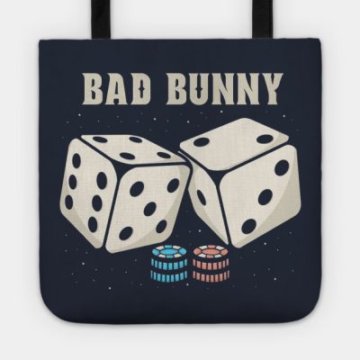 Dice Bad Bunny Tote Official Bad Bunny Merch