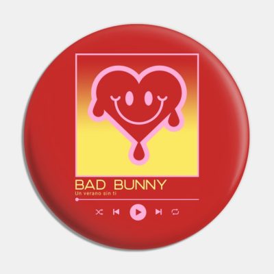 Bad Bunny Un Verano Sin Ti Pin Official Bad Bunny Merch