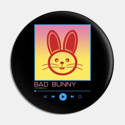 Bad Bunny Yhlqmdlg Pin Official Bad Bunny Merch