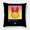 Bad Bunny Yhlqmdlg Throw Pillow Official Bad Bunny Merch