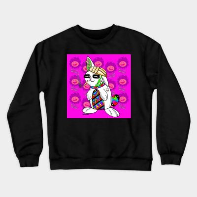 Colores And The Bunny Ecopop Crewneck Sweatshirt Official Bad Bunny Merch