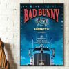 Bad Bunny San Diego Tour Poster 1 Poster - Bad Bunny Store