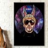 Bad Bunny Space Stars Poster 1 Poster - Bad Bunny Store