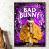 Bad Bunny World Tour Ad Mat Poster 1 Poster - Bad Bunny Store
