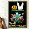J Balvin Vs Bad Bunny Party In San Francisco Poster 1 Poster - Bad Bunny Store