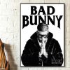 Music Artist Bad Bunny Portrait Poster 1 Poster - Bad Bunny Store