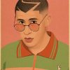 Retro Artist Music Bad Bunny Portrait Paintings Poster Painting Wall Poster Modern Art Poster For Room 19 - Bad Bunny Store