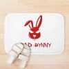 Red Bad Bunny Bath Mat Official Bad Bunny Merch